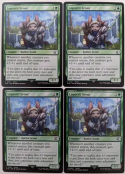 Loporrit Scout x 4 - Final Fantasy - #192 - MTG - NM - Image 1