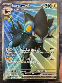 1x Luxray ex - 195/167 - Ultra Rare NM-Mint Pokemon SV06 - Twilight Masquerade - Image 1