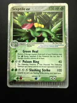 Sceptile ex 93/95 EX Team Magma vs Aqua Holo LP Pokemon Card - Image 1
