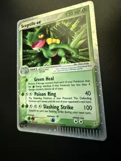 Sceptile ex 93/95 EX Team Magma vs Aqua Holo LP Pokemon Card - Image 3
