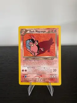 Pokemon Dark Magcargo TCG Card Neo Destiny 18/105 - Image 1