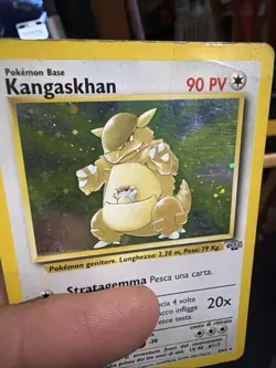 Kangaskhan Jungle Holo Rare Card 5/64 Vintage Pokemon - Image 4