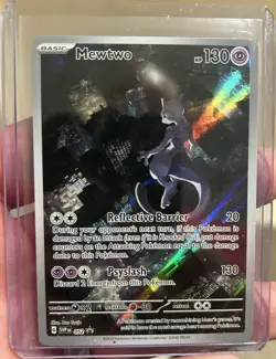 Pokemon Mewtwo 052 SVP Scarlet & Violet 151 Promo Holo Card - Image 1