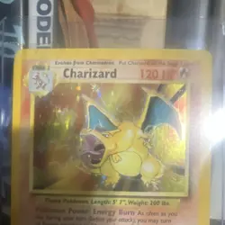 Charizard 4/102 Base Set Holo Rare 120 HP Pokemon Card English 1999 - Image 5