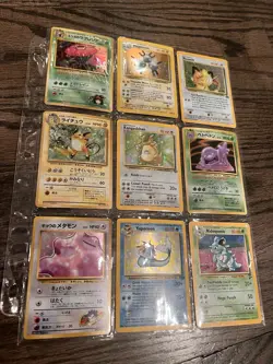 Vintage Holo Pokemon Card Lot – Base Set, Jungle, Gym (English & Japanese) - Image 1