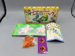 Pokemon Intro Starter Kit Promo Set BOX MANUAL MAT DAMAGE COUNTERS NO CARDS - Image 1