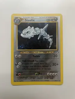 Steelix 15/111 Neo Genesis Holo Rare Pokemon Tcg Card - Image 1