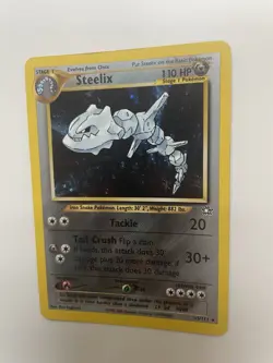 Steelix 15/111 Neo Genesis Holo Rare Pokemon Tcg Card - Image 3