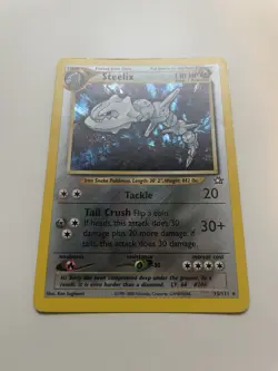 Steelix 15/111 Neo Genesis Holo Rare Pokemon Tcg Card - Image 4