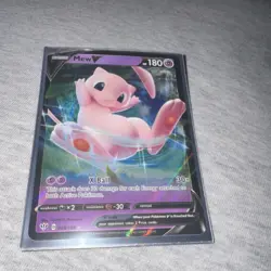 Pokemon Mew V 069/189 Promo Holo Basic Psychic Card - Image 1