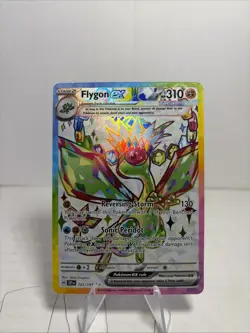Pokemon TCG Flygon EX 222/191 Secret Rare Holo Card Surging Sparks - Image 1
