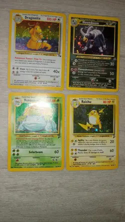 Vintage Pokemon Cards Old - Image 1
