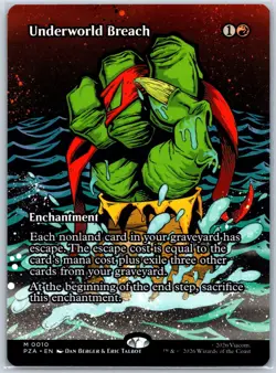 Underworld Breach (Borderless) TMNT Source Material 10 Regular MTG Card NM - Image 1