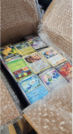 ENGLISH ONLY Over 17lbs 4000+ POKEMON CARDS! UNSEARCHED WITH HOLOS/UR/PLAYABLES - Image 1