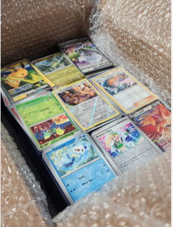 ENGLISH ONLY Over 17lbs 4000+ POKEMON CARDS! UNSEARCHED WITH HOLOS/UR/PLAYABLES - Image 1