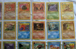 Vintage Pokemon TCG lot of 40 Fossil Edition cards Articuno Ditto no duplicates - Image 3