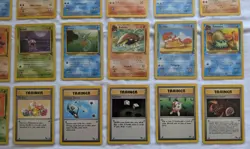 Vintage Pokemon TCG lot of 40 Fossil Edition cards Articuno Ditto no duplicates - Image 5