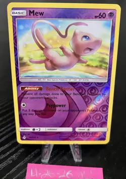 Mew 76/214 Holo Rare Unbroken Bonds Reverse Holo NM Pokemon Card - Image 1