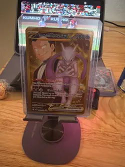 Pokemon Team Rocket's Mewtwo EX Destined Rivals Card 240/182 NM/M ENGLISH - Image 1