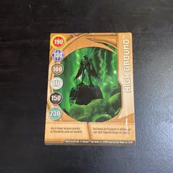 Bakugan Card - High Ground - Copper Gate Card - BA458 - 19/48i - 2008 - Image 1