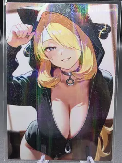 Cynthia Anime Waifu Card Doujin ACG Goddess Holo - Image 1