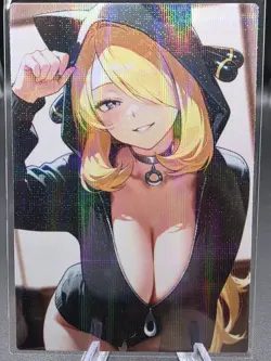 Cynthia Anime Waifu Card Doujin ACG Goddess Holo - Image 2