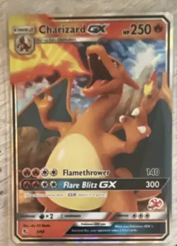 Pokemon Charizard GX Hidden Fates Ultra Rare Holo 9/68 250 HP Card - Image 1