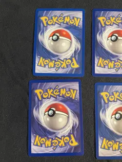 Pokemon TCG Base Set Unlimited Fire Energy Non Holo Cards - Image 4