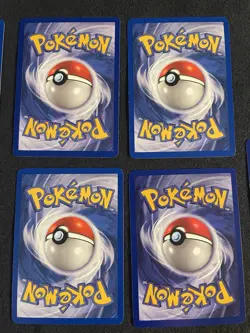 Pokemon TCG Base Set Unlimited Fire Energy Non Holo Cards - Image 5
