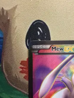 Pokemon Mew EX Full Art Ultra Rare Card 120/124 BW Dragons Exalted 2012 - Image 2