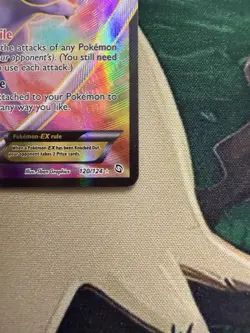 Pokemon Mew EX Full Art Ultra Rare Card 120/124 BW Dragons Exalted 2012 - Image 4