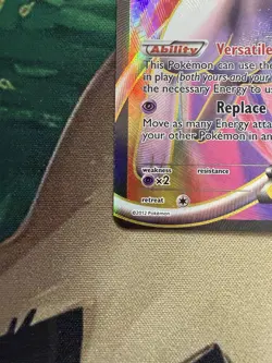 Pokemon Mew EX Full Art Ultra Rare Card 120/124 BW Dragons Exalted 2012 - Image 5