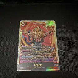 Bandai Dragon Ball Super Card Game Gogeta Evolve SCR Foil FB09-122 Single Card - Image 1