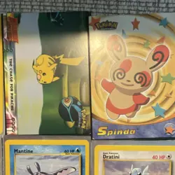 Pokemon TCG Advance 28 Cards Pikachu Spinda Dratini Meowth Mantine Goldeen Lot - Image 2