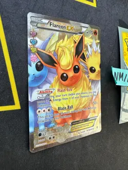 Pokemon Card Flareon EX XY Generations Radiant Collection RC28/RC32 112 💎NM💎 - Image 3