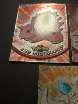 Pokemon: Topps (TV Animation)- 3 Card Foil Lot: Nidoking Evo Line - Image 3