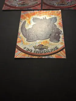 Pokemon: Topps (TV Animation)- 3 Card Foil Lot: Nidoking Evo Line - Image 5