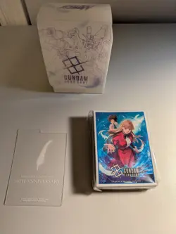 Gundam Card Game Wing Gundam PB01: Sleeves, Deck Box, And Divider - Image 1