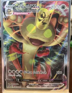 Meowth VMAX SWSH: Sword & Shield Promo Cards Holo - Image 1