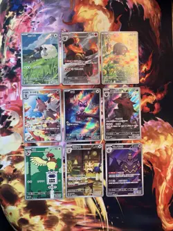 Pokemon Korean Card Lot (9) Art Rare (Illustration Rare) Mix – Unique Bundle 🔥 - Image 1