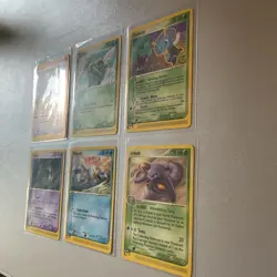 Pokemon TCG EX Sandstorm Card Lot 2003 (6 total) - Linoone Reverse Holo - Image 2