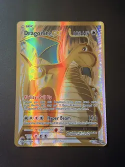 Dragonite EX 106/108 Pokemon TCG Evolutions XY Full Art Ultra Rare Card NM - Image 1
