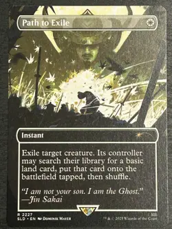 Secret Lair Drop path to exile Full Art Ghost of Tsushima Collaboration - Image 1