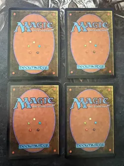 *** BETA Mountain (Blue) x4 *** NM-Mint Beauty! - NO DUTY - Vintage Magic MtG - Image 2