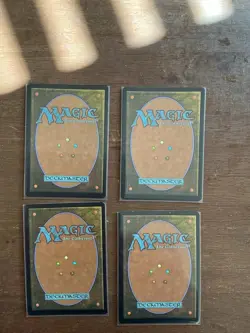 Frodo Samwise Gollum The One Ring Scene Art Foils Set Of 4 NM MTG LOTR - Image 2