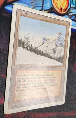 Taiga - DMG / HP - Revised Edition - MTG Magic The Gathering Dual Land - Image 3