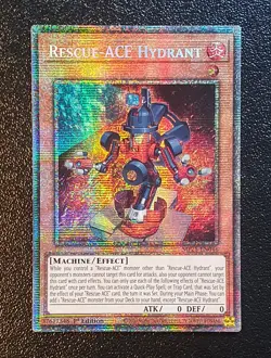 Yugioh MP25-EN046 Rescue-ACE Hydrant Starlight Rare 1st Edition MINT - Image 1