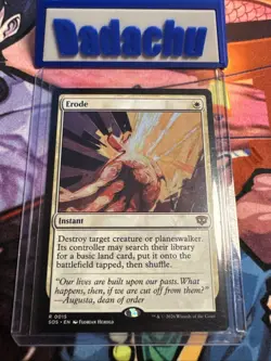 Erode *Rare* Magic MtG: Secrets of Strixhaven - Image 1