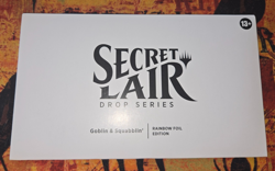 Magic the Gathering Secret Lair Goblin & Squabblin' RAINBOW FOIL Edition Sealed - Image 1