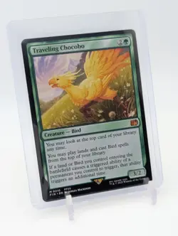MTG - Traveling Chocobo - Regular Mythic #210 - Final Fantasy NM - Image 1